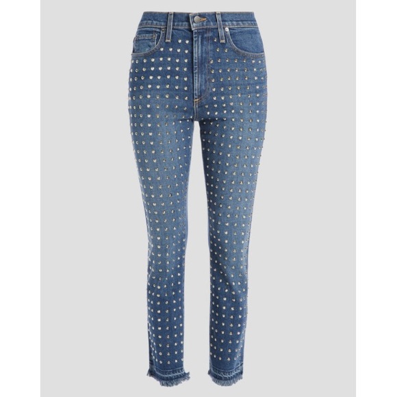 Alice + Olivia Amazing High Rise Girlfriend Jean